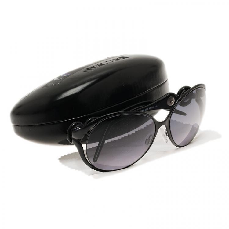 Pre Owned Roberto Cavalli Black Giacinto Sunglasses