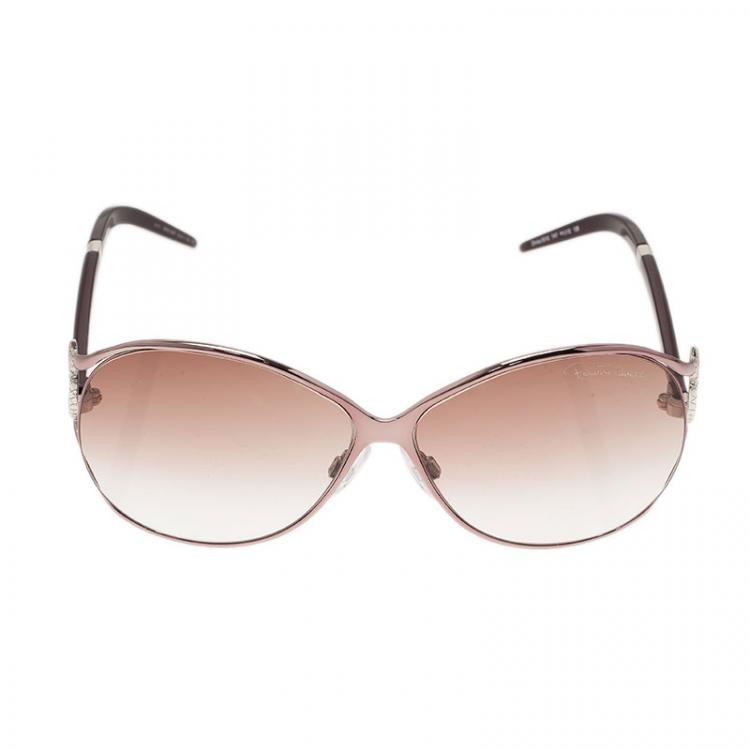 Pre Owned Roberto Cavalli Purple Zinnia Sunglasses