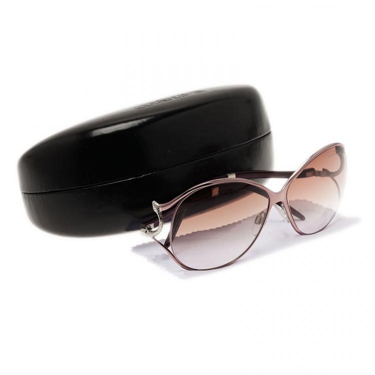 Pre Owned Roberto Cavalli Purple Zinnia Sunglasses