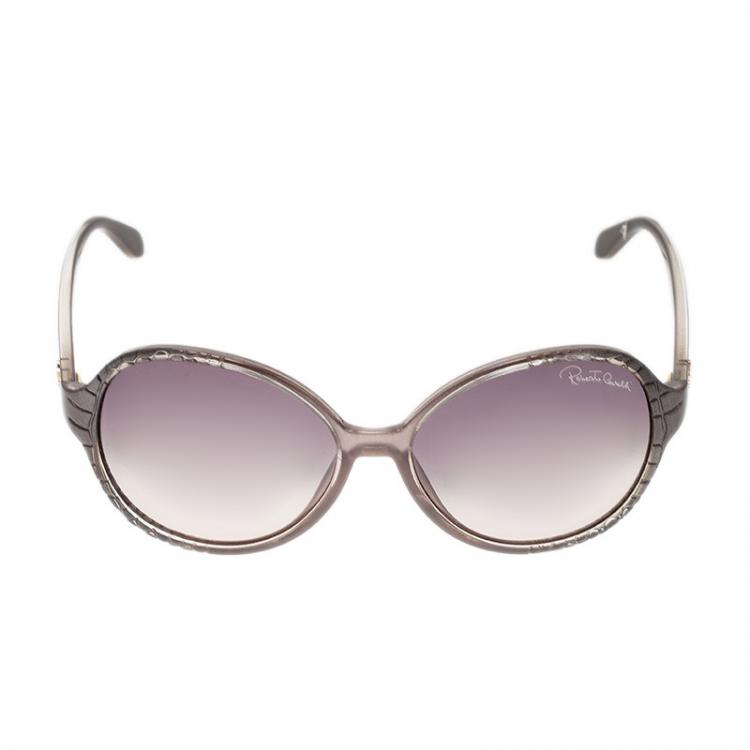 Pre Owned Roberto Cavalli Grey Maria Sunglasses