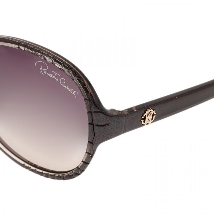 Pre Owned Roberto Cavalli Grey Maria Sunglasses