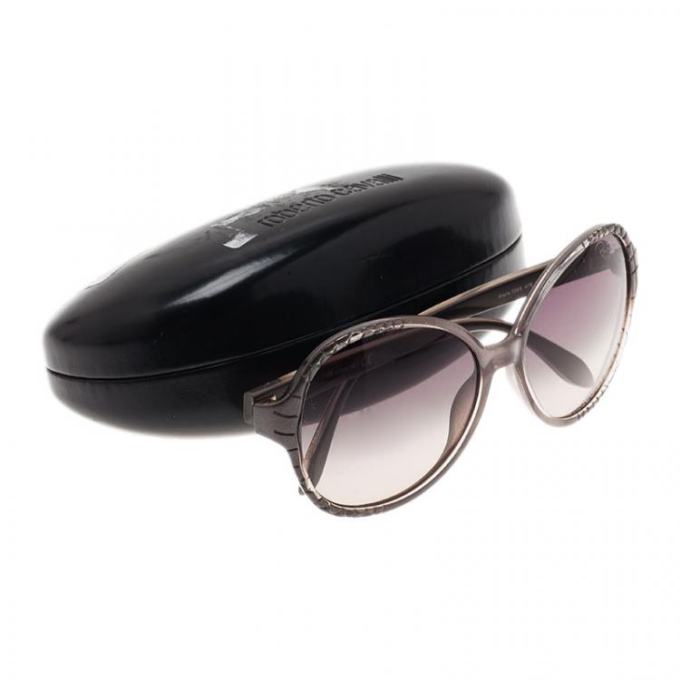 Pre Owned Roberto Cavalli Grey Maria Sunglasses