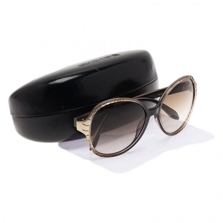 Pre Owned Roberto Cavalli Brown Maria Sunglasses