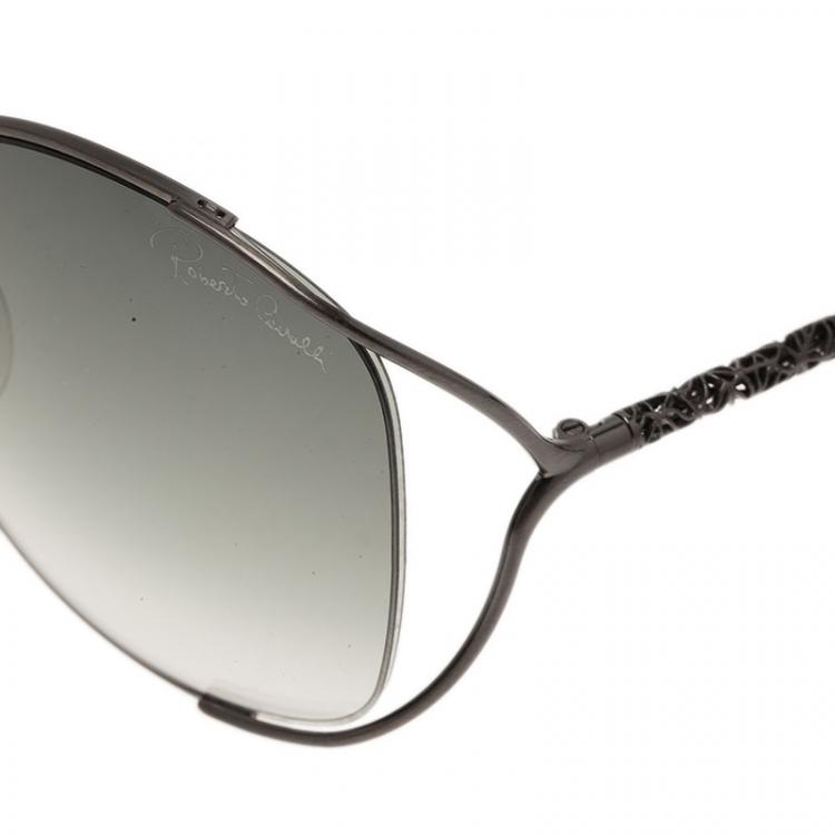 Pre Owned Roberto Cavalli Silver Girasole Sunglasses