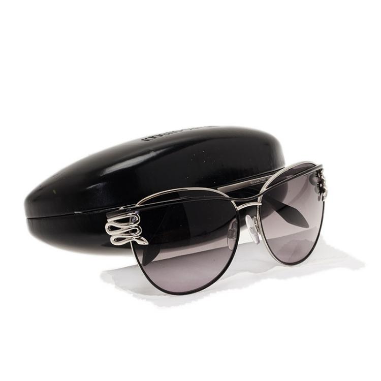 Pre Owned Roberto Cavalli Silver Mururoa Sunglasses