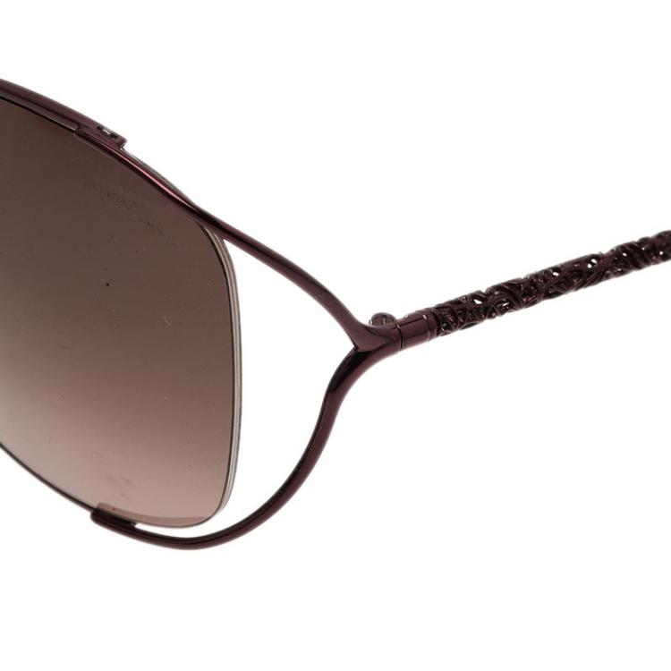 Pre Owned Roberto Cavalli Brown Girasole Sunglasses