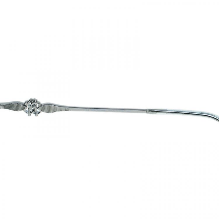 Pre Owned Roberto Cavalli White Tureia Aviators