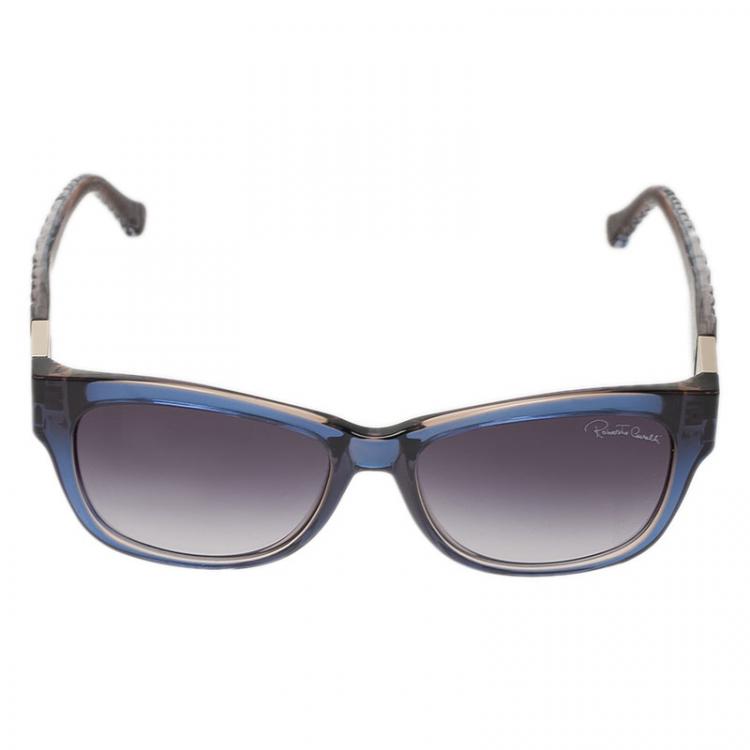 Pre Owned Roberto Cavalli Blue Acamar Sunglasses