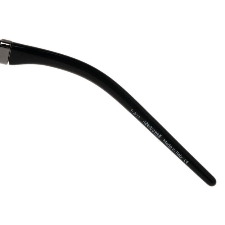 Pre Owned Roberto Cavalli Silver Eva Shield Sunglasses