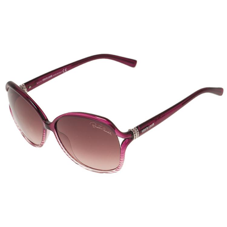 Pre Owned Roberto Cavalli Purple Aneto Sunglasses