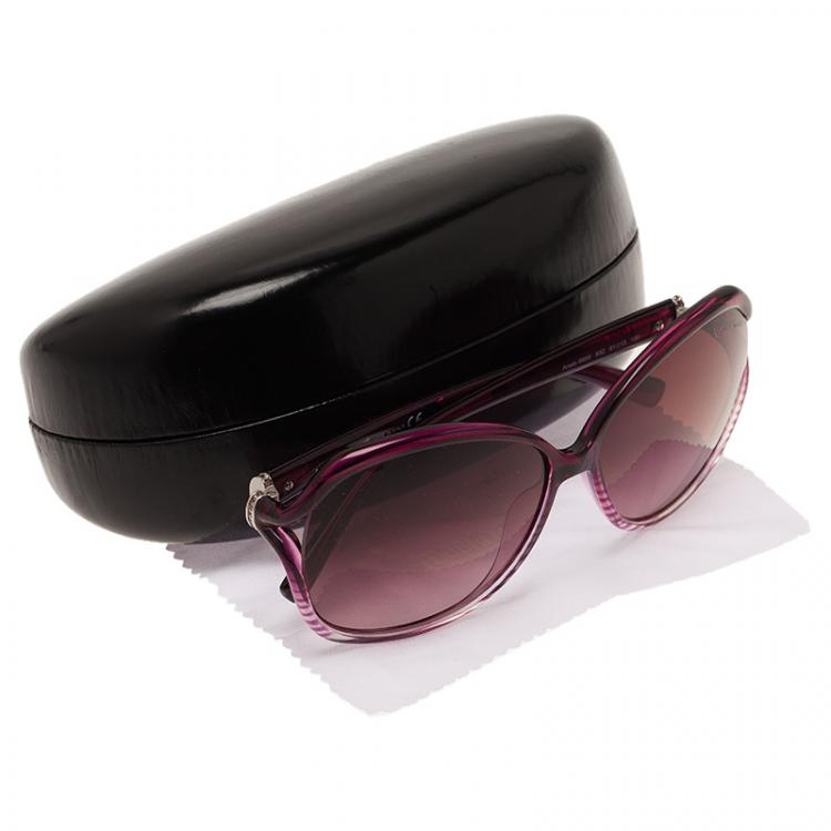 Pre Owned Roberto Cavalli Purple Aneto Sunglasses
