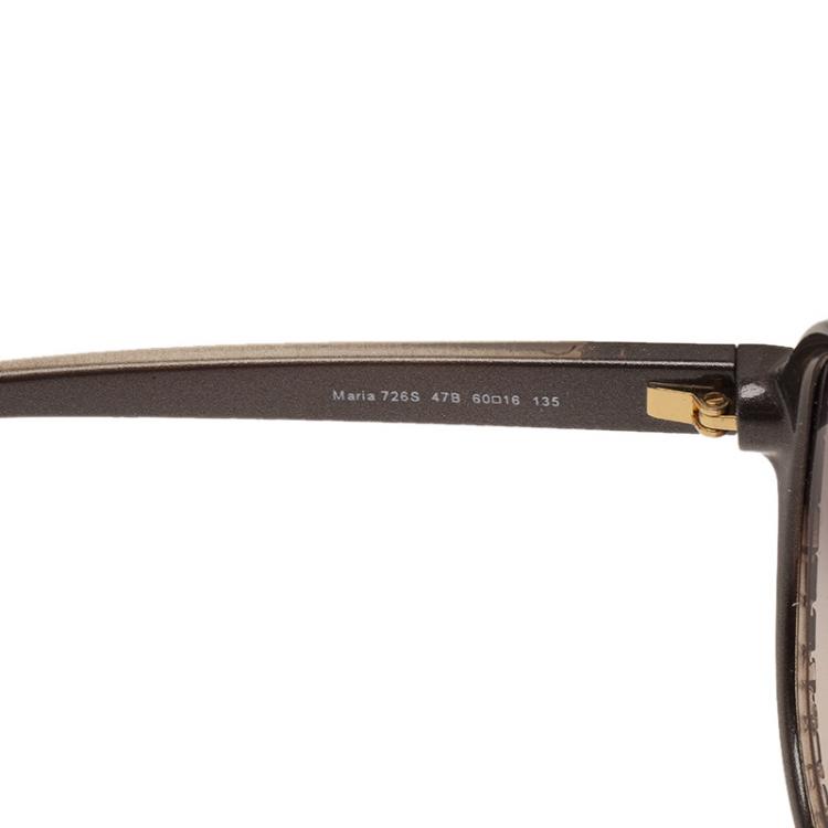 Pre Owned Roberto Cavalli Grey Maria Round Sunglasses