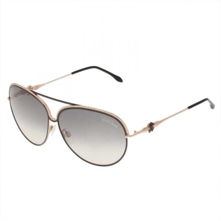 Pre Owned Roberto Cavalli Silver Tureia Sunglasses