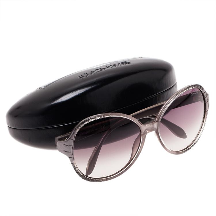 Pre Owned Roberto Cavalli Grey Maria Sunglasses
