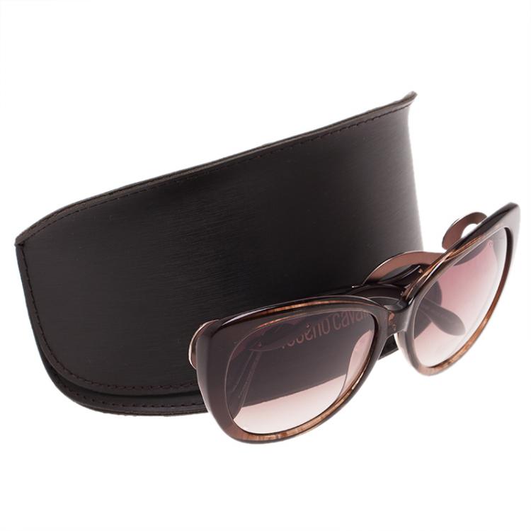 Pre Owned Roberto Cavalli Brown Kurumba Sunglasses