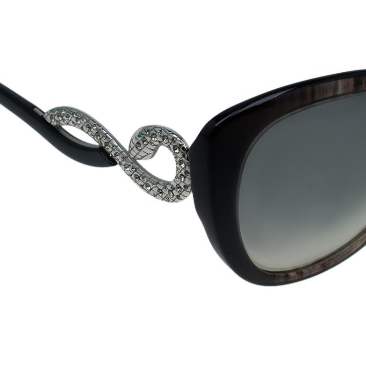 Pre Owned Roberto Cavalli Black Kurumba Sunglasses