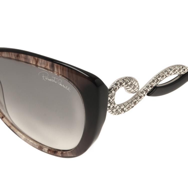 Pre Owned Roberto Cavalli Black Kurumba Sunglasses