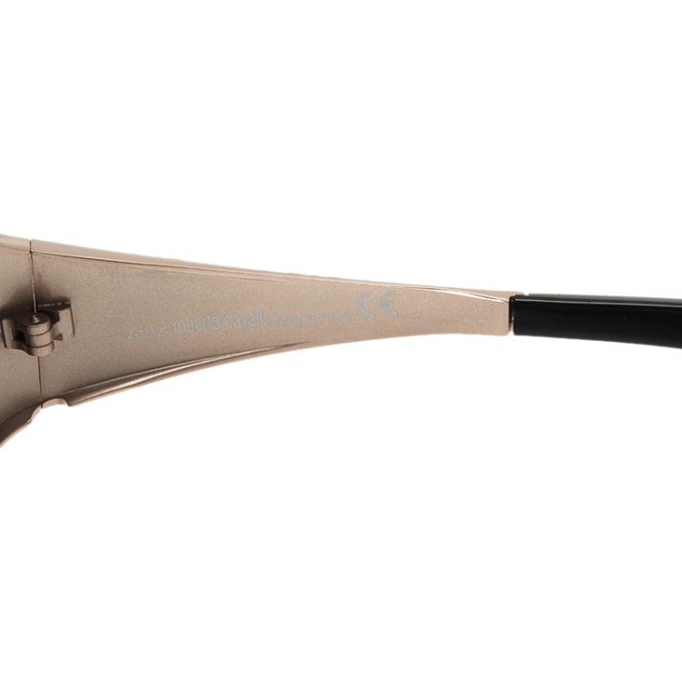 Pre Owned Roberto Cavalli Black and Gold Antigone Sunglasses