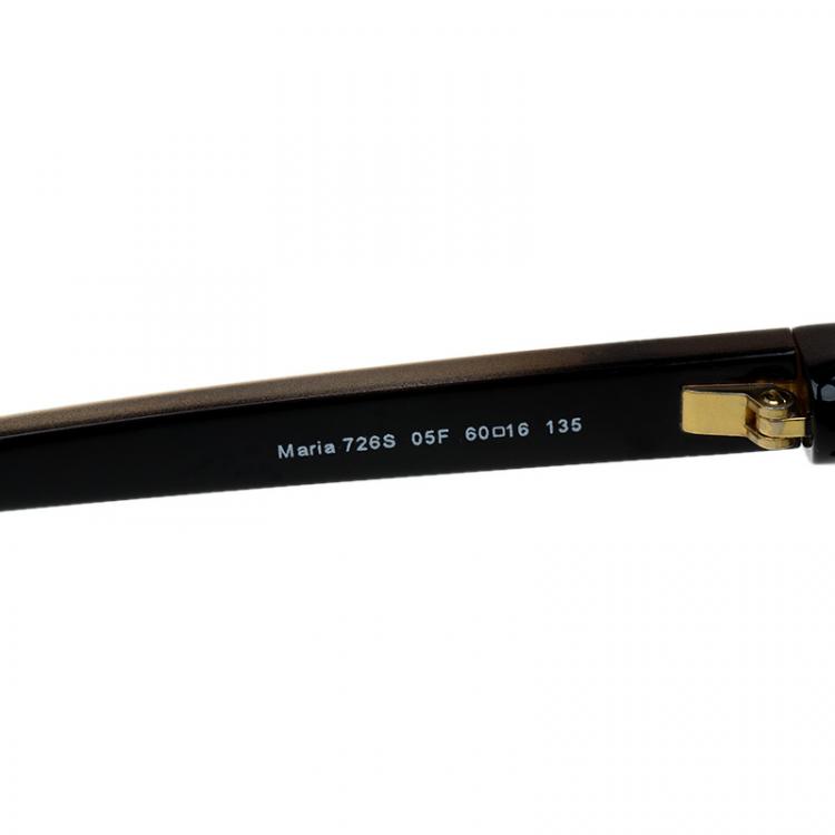 Pre Owned Roberto Cavalli Two Tone Maria Round Sunglasses