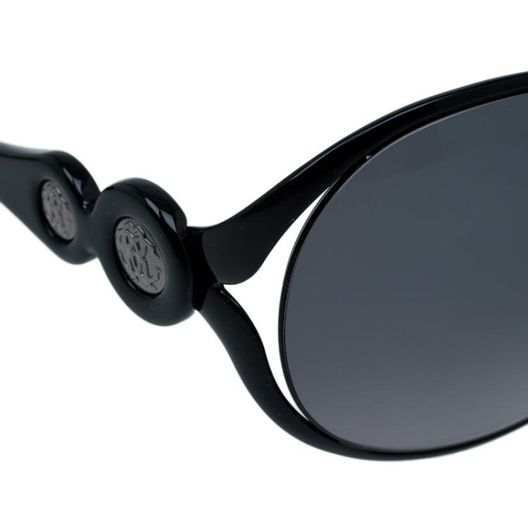Pre Owned Roberto Cavalli Black Giacinto Sunglasses