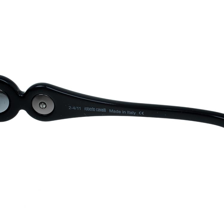 Pre Owned Roberto Cavalli Black Giacinto Sunglasses