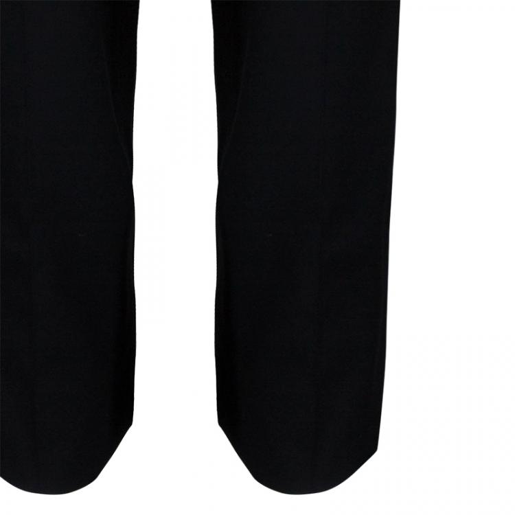 Pre Owned Roberto Cavalli Black Pants S