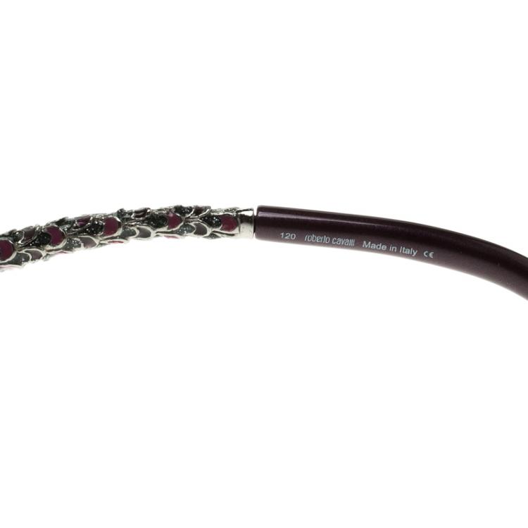 Pre Owned Roberto Cavalli Grey 450S Pirite Sunglasses