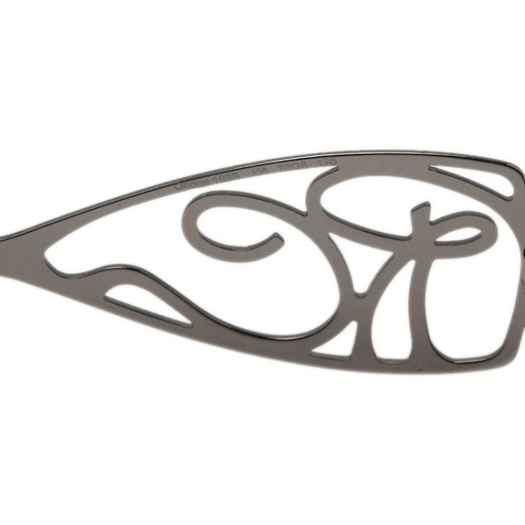 Pre Owned Roberto Cavalli Silver Strass Orione Aviators