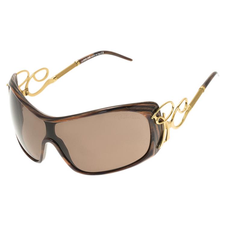Pre Owned Roberto Cavalli Brown Admeta Sunglasses 