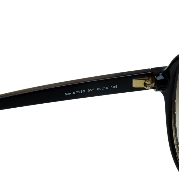 Pre Owned Roberto Cavalli Two Tone Maria Round Sunglasses