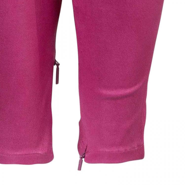 Pre Owned Roberto Cavalli Pink Leather Pants M