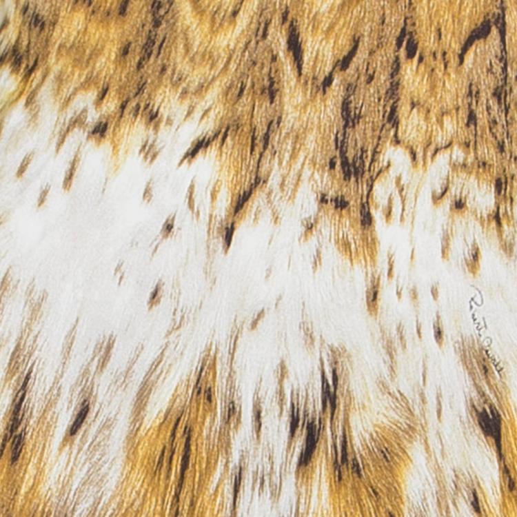 Pre Owned Roberto Cavalli Animal Print Maxi Dress M
