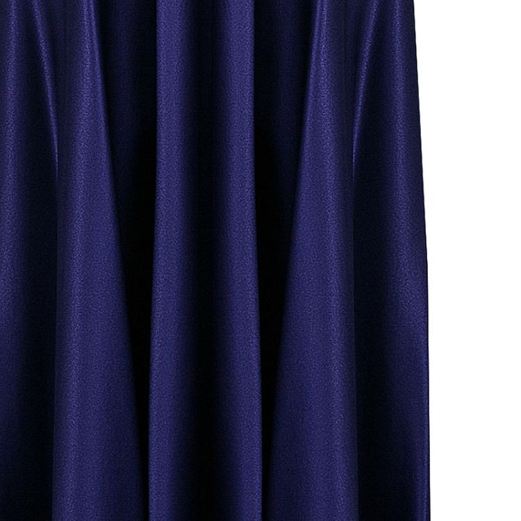 Pre Owned Roberto Cavalli Purple Silk Long Skirt M