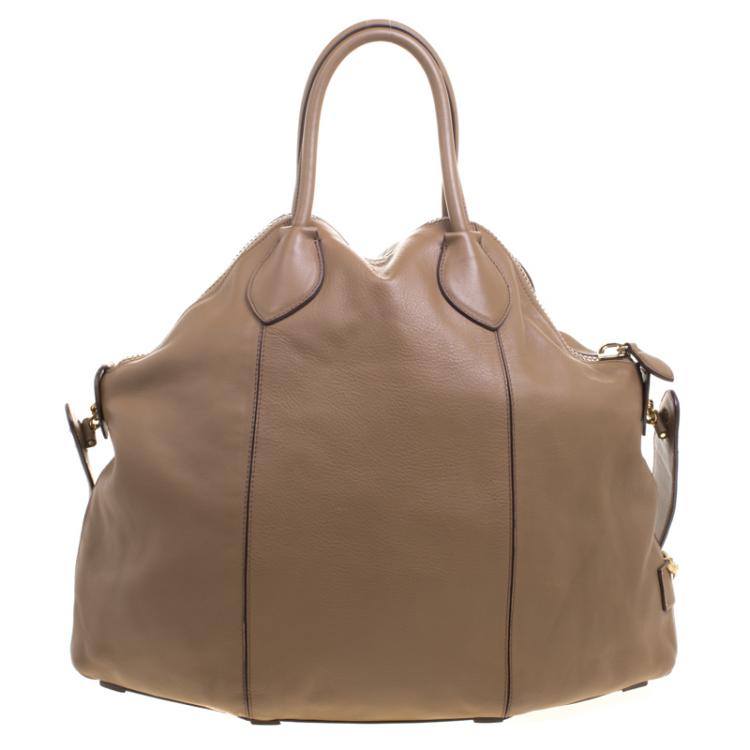 Pre Owned Roberto Cavalli Brown Leather Goa Satchel