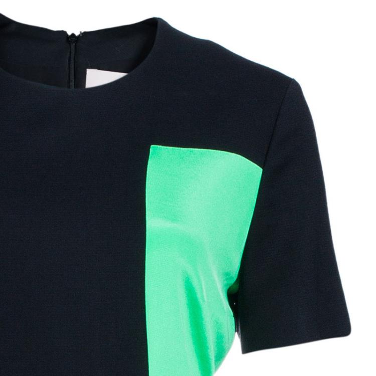Pre Owned Roksanda Ilincic Clemens Color Block Gown L