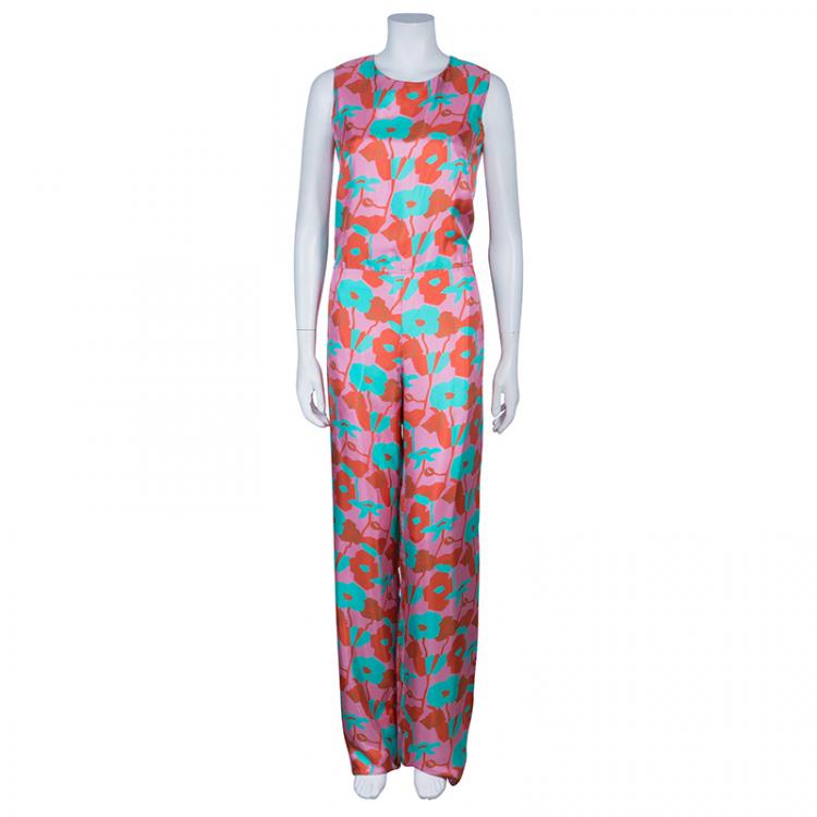 Pre Owned Roksanda Ilincic Resort 2013 Multicolor Jumpsuit S