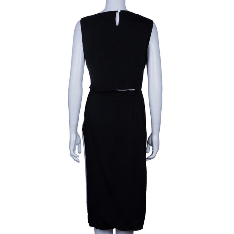 Pre Owned Roksanda Ilincic Black Sleeveless Dress M