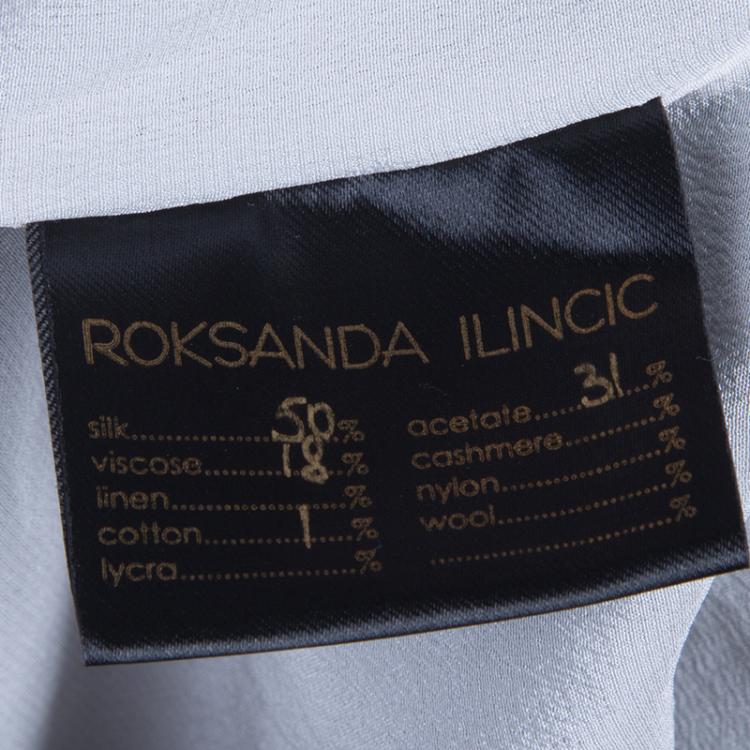 Pre Owned Roksanda Ilincic Black Sleeveless Dress M
