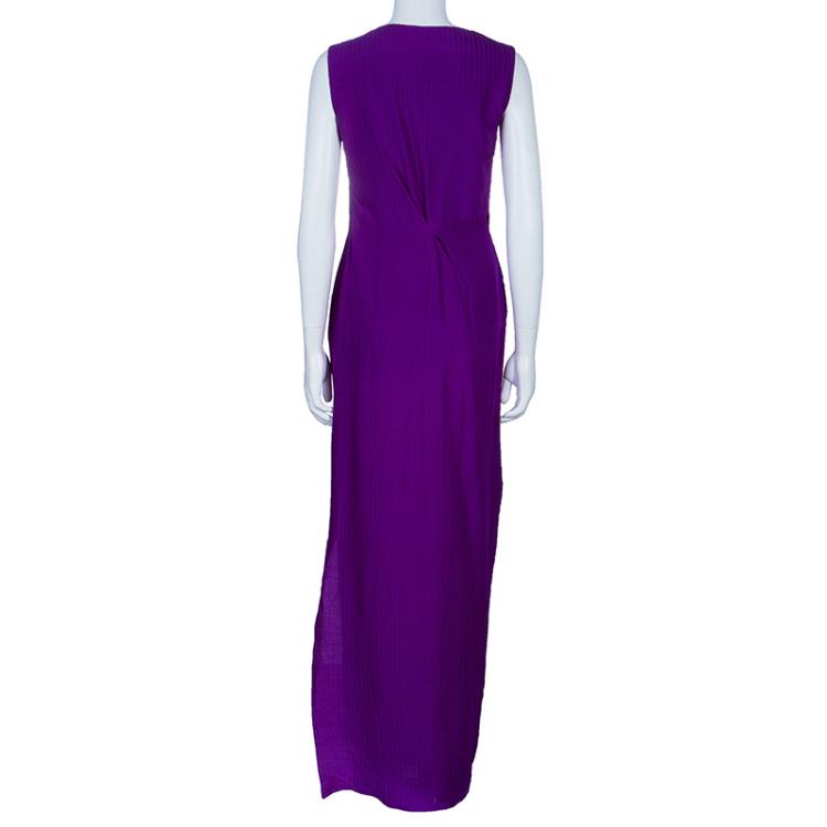 Pre Owned  Roksanda Ilincic Purple Maxi Dress M