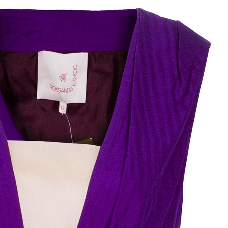 Pre Owned  Roksanda Ilincic Purple Maxi Dress M