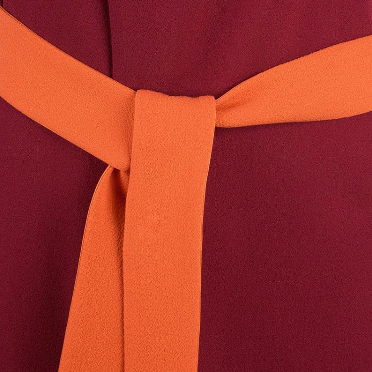 Pre Owned Roksanda Ilincic Red Belted Shift Dress M