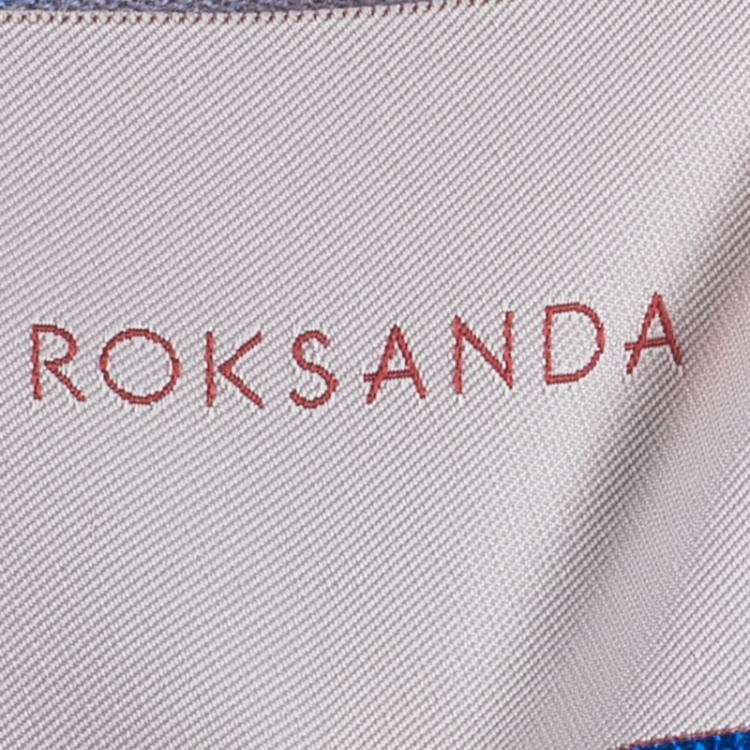 Pre Owned Roksanda Ilincic Grey Short Sleeve Sweater S