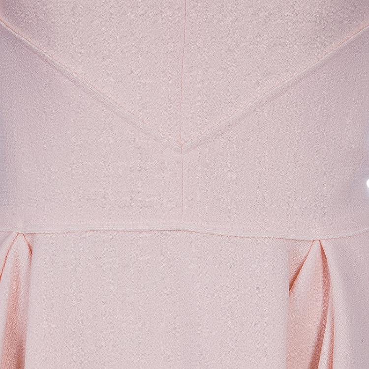 Pre Owned Roksanda Ilincic Pink Strapless Lawson Dress M