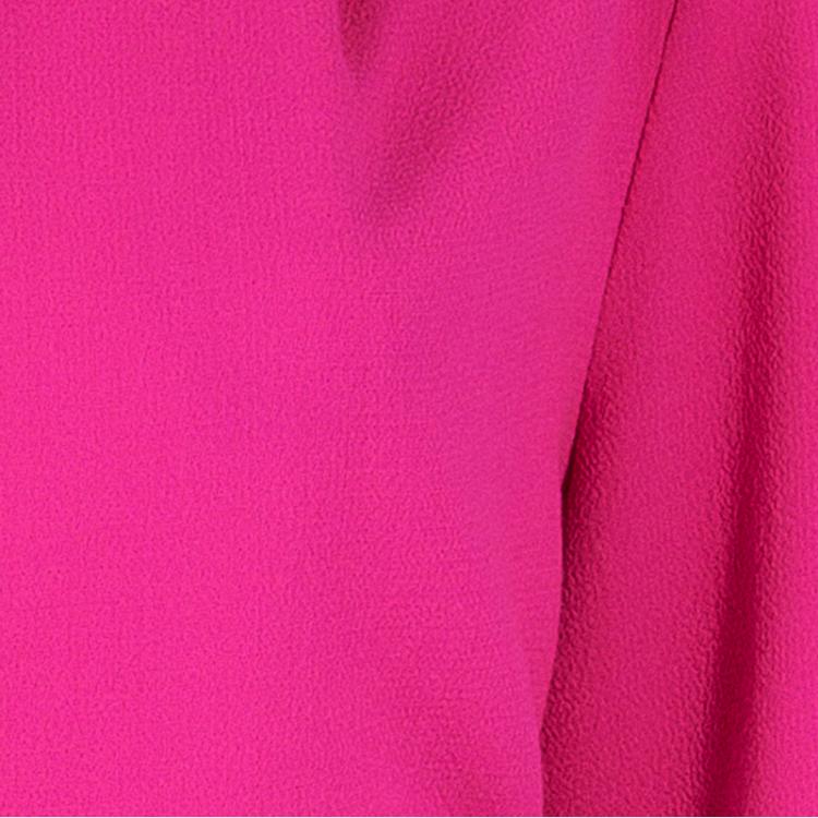 مملوكة مسبقًا Roksanda Ilincic Neon Pink Trumpet Sleeve Dress L