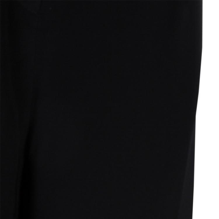 Pre Owned Roksanda Ilincic Black Wide Leg Silk Pants M