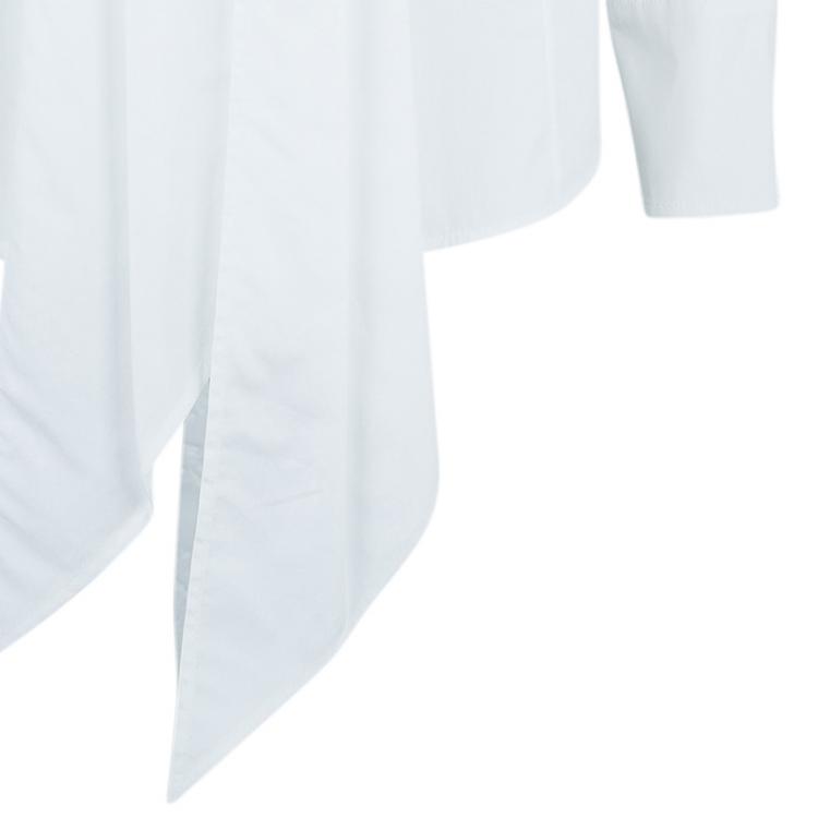 Pre Owned Saint Laurent Paris White Cotton Long Sleeve Shirt M
