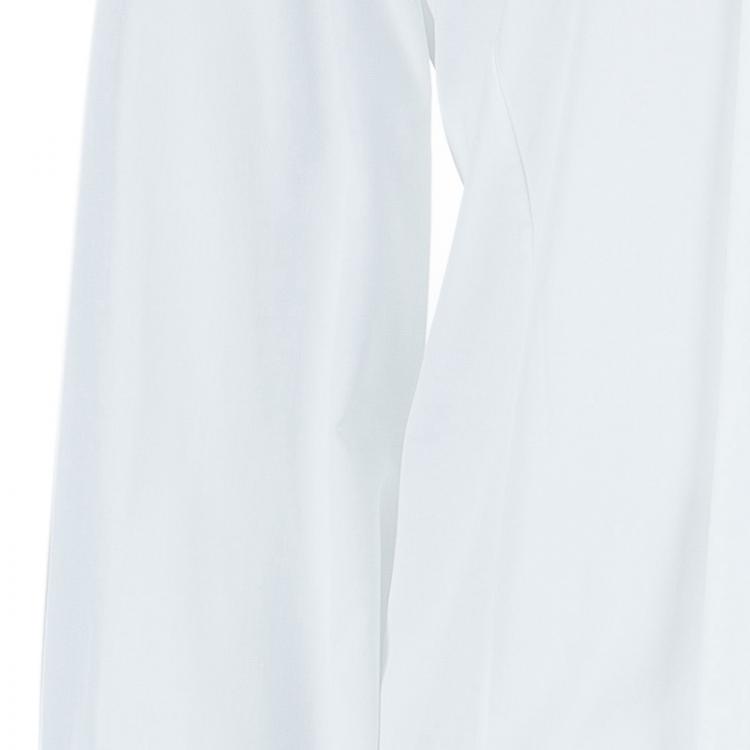 Pre Owned Saint Laurent Paris White Cotton Long Sleeve Shirt M