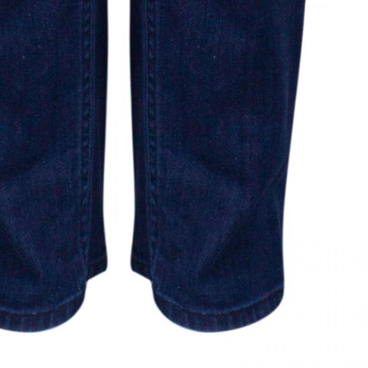 Pre Owned Saint Laurent Paris Blue Denim Skinny Jeans M