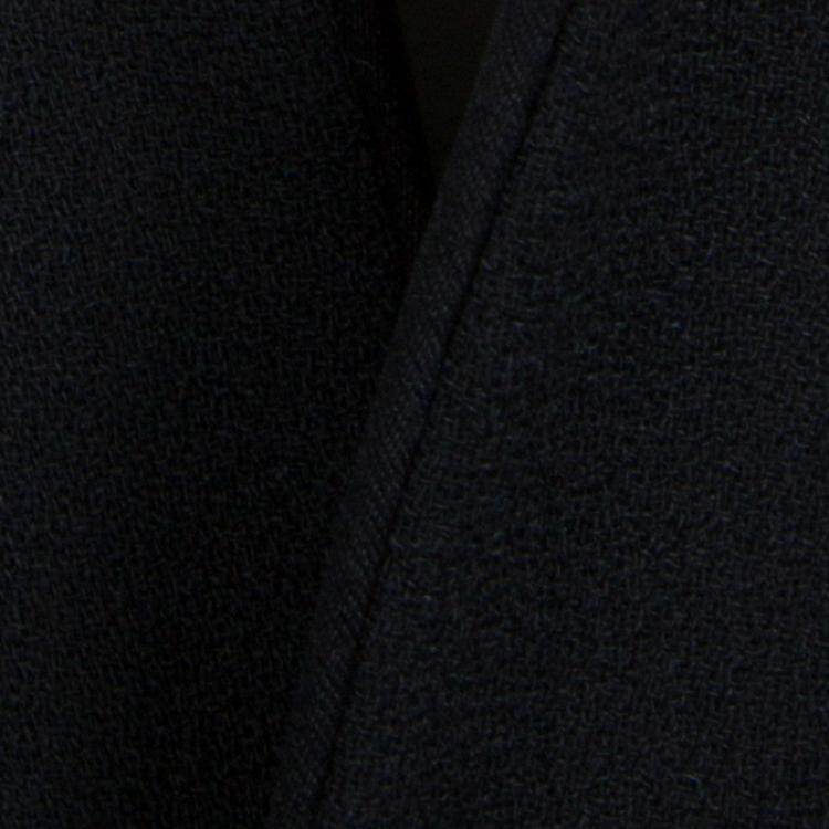 Pre Owned Saint Laurent Paris Black Wool Buttondown Blazer S