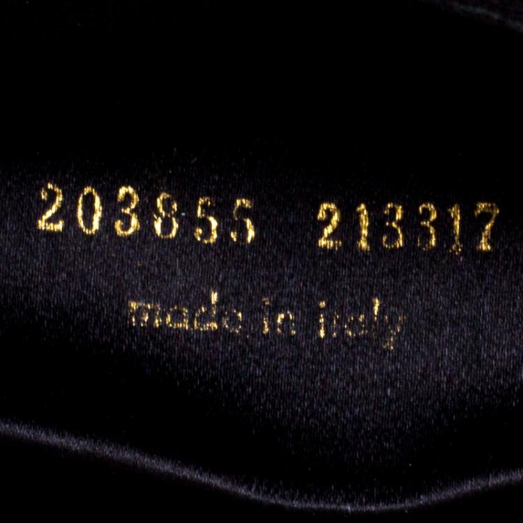 Pre Owned Saint Laurent Paris Metallic Black Leather Belle De Jour Flap Clutch
